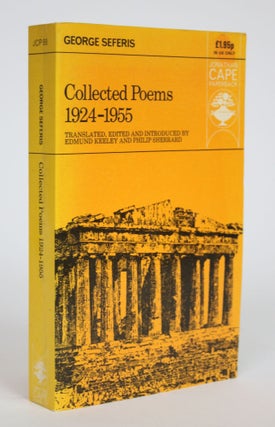 Item #002896 Collected Poems, 1924-1955. George Seferis