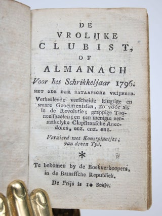 De vrolijke clubist, of Almanach, voor het Schrikkeljaar 1796