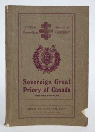 Item #003043 Nineteen Hundred and Forty-six Proceedings of the Sovereign Great Priory of Canada -...