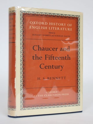 Item #003105 Chaucer and the Fifteenth Century. H. S Bennett