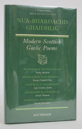 Item #003107 Nua-Bhardachd Ghaidhlig / Modern Scottish Gaelic Poems. Donald MacAulay