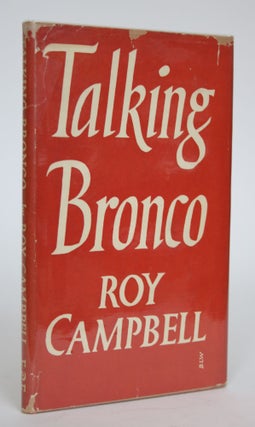 Item #003159 Talking Bronco. Roy Campbell