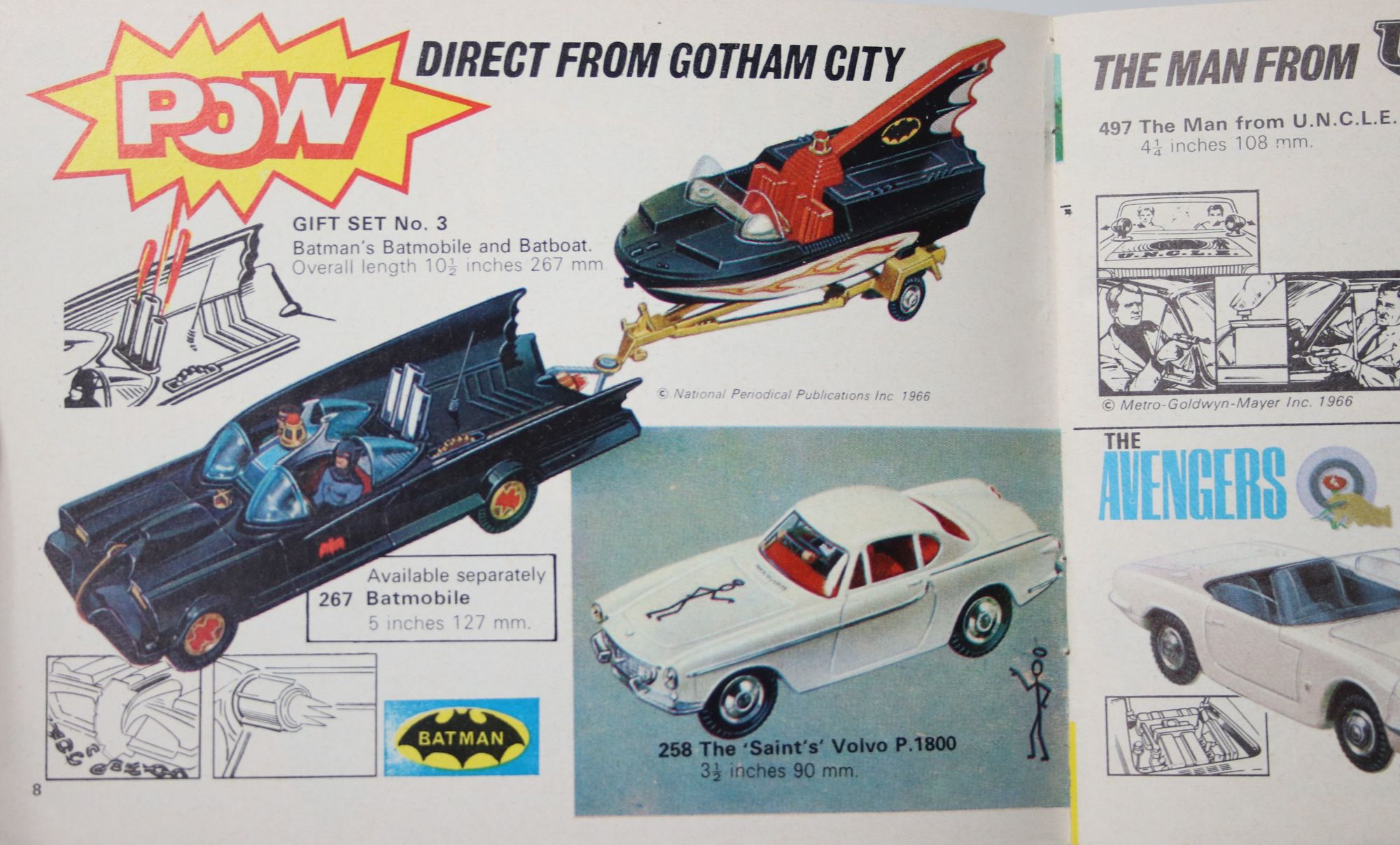 Batmobile 1966 clearance corgi toys