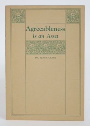 Item #003383 Agreeableness Is an Asset. Frank Crane