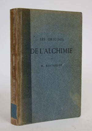 Item #003412 Les Origines De L'alchime. Marcellin Berthelot