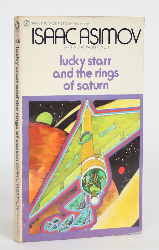 Item #003626 Lucky Starr and the Rings Of Saturn. Isaac Asimov.