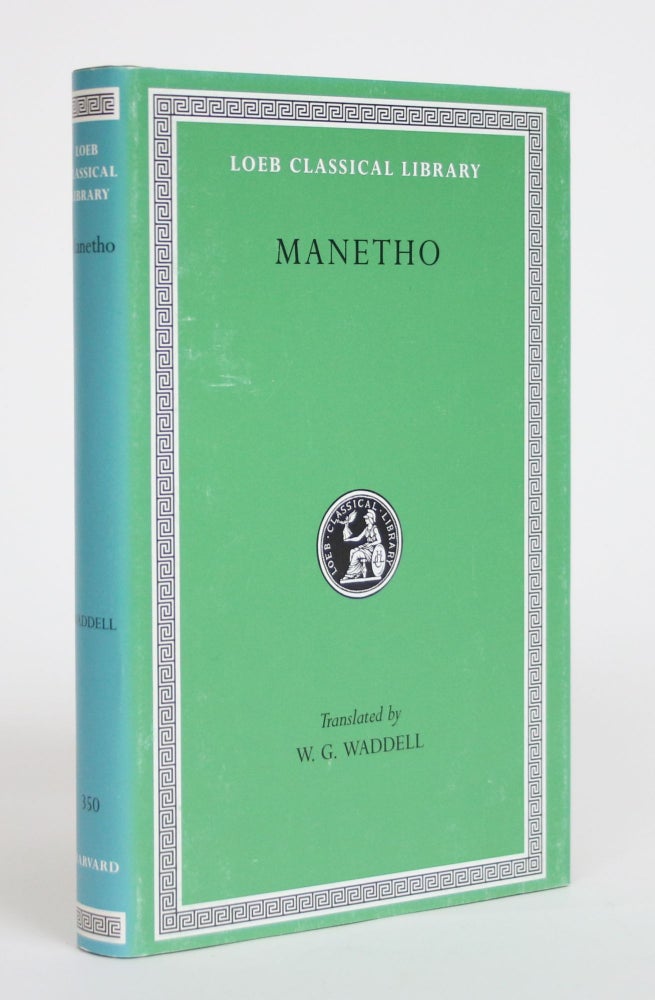 Item #003664 Manetho. Manetho, W. G. Waddell.