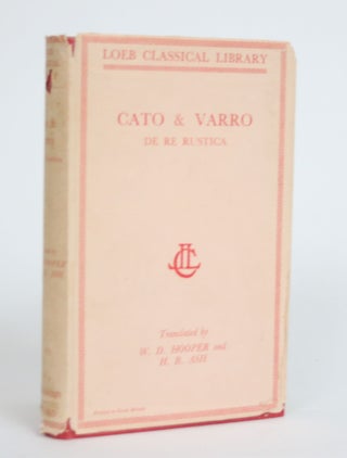 Item #003674 Marcus Porcious Cato on Agriculture; Marcus Terentius Varro on Agriculture. W. D....
