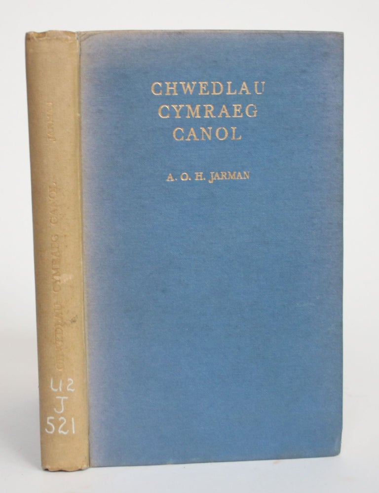 Item #003863 Chwedlau Cymraeg Canol. A.0 H. Jarman.