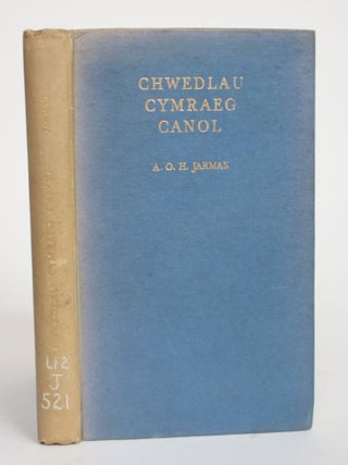 Chwedlau Cymraeg Canol. A.0 H. Jarman.