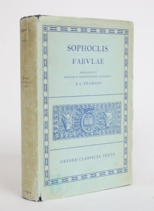 Item #003866 Sophoclis: Fabulae. A. C. Pearson