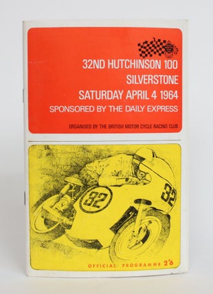 Item #004105 32nd Hutchinson 100 Silverstone, Saturday April 4 1964: Official Program