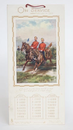 Item #004109 On Service Calendar for 1908