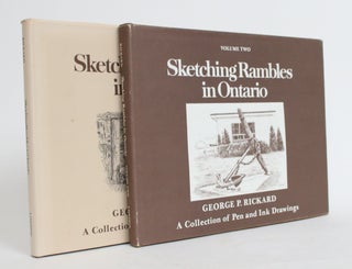 Item #004381 Sketching Rambles in Ontario: a Collection of Pen and Ink Drawings [2 VOLUMES]....
