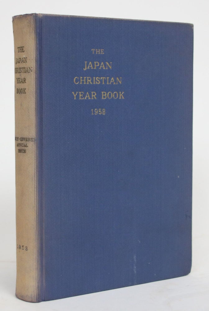 Item #004412 The Japan Christian Year Book 1958. Kiyoshi Hirai.