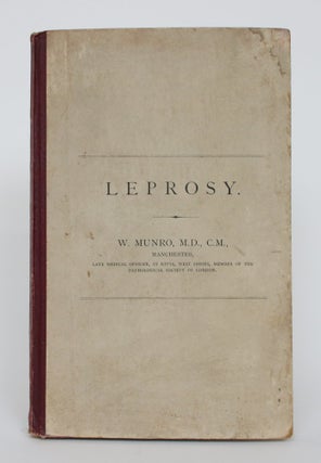 Item #004596 Leprosy. W. Munro