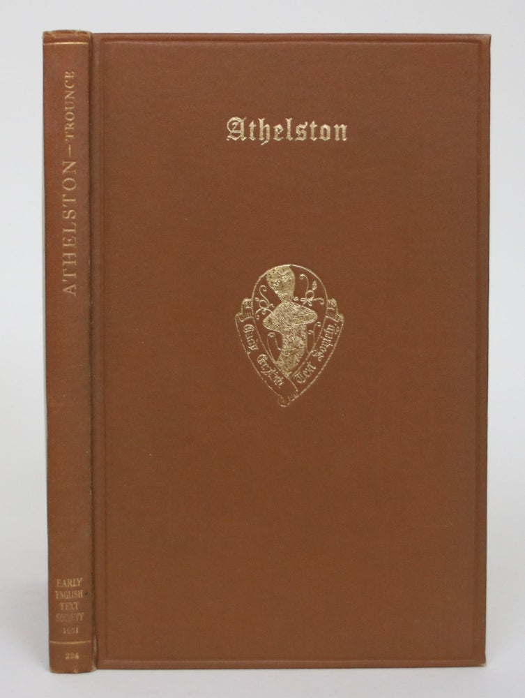 Item #004850 Athelston: A Middle English Romance. A. McI Trounce, Allan McIntyre.