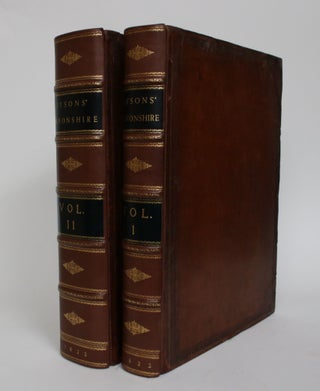 Item #005146 Topographical and Historical Account of Devonshire (2 Vols). Daniel Lysons, Samuel...