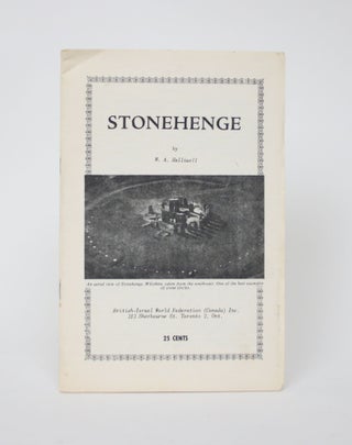 Item #005919 Stonehenge. W. A. Halliwell