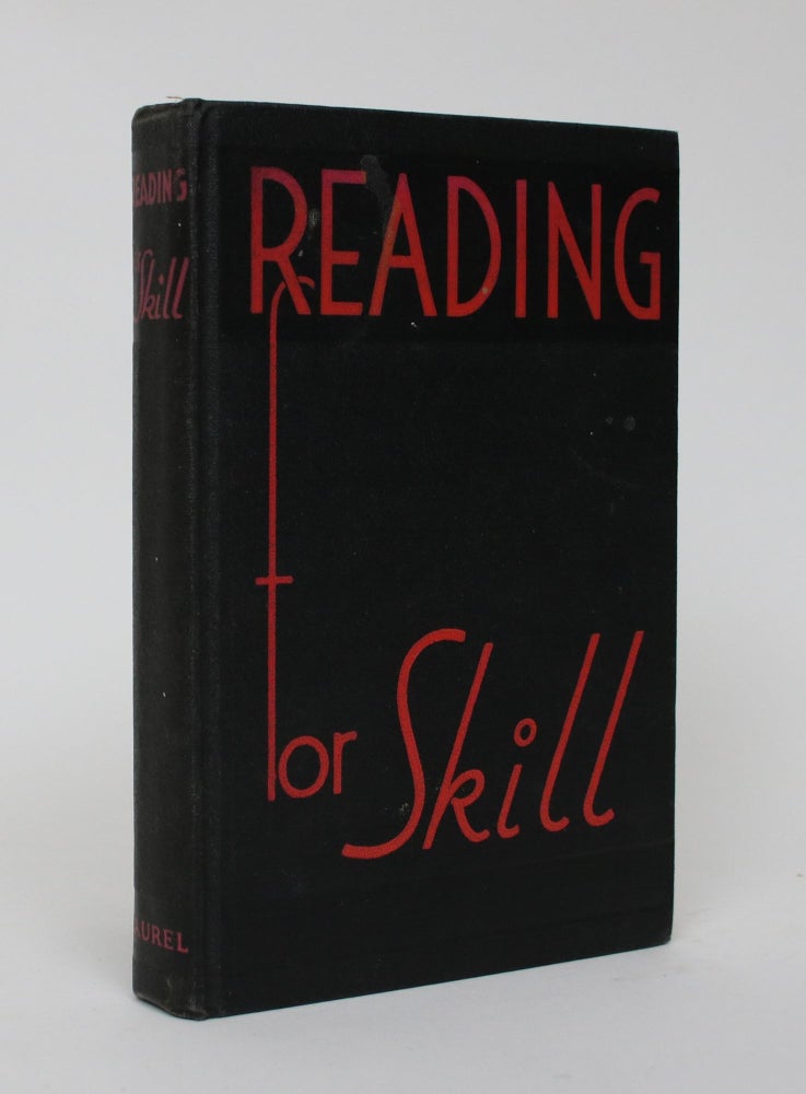 Item #006049 Reading For Skill: Practice Exercises For Remedial and Library. Angela M. Broening.