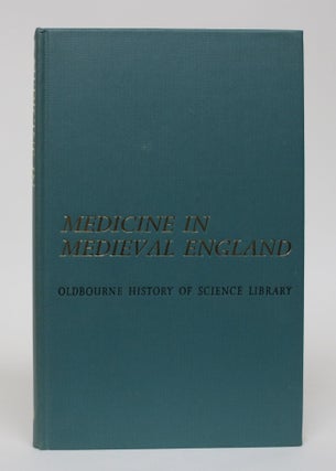 Item #006229 Medicine in Medieval England. C. H. Talbot