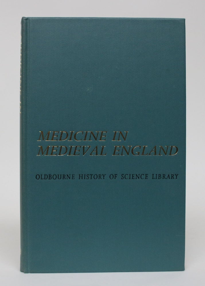 Item #006229 Medicine in Medieval England. C. H. Talbot.