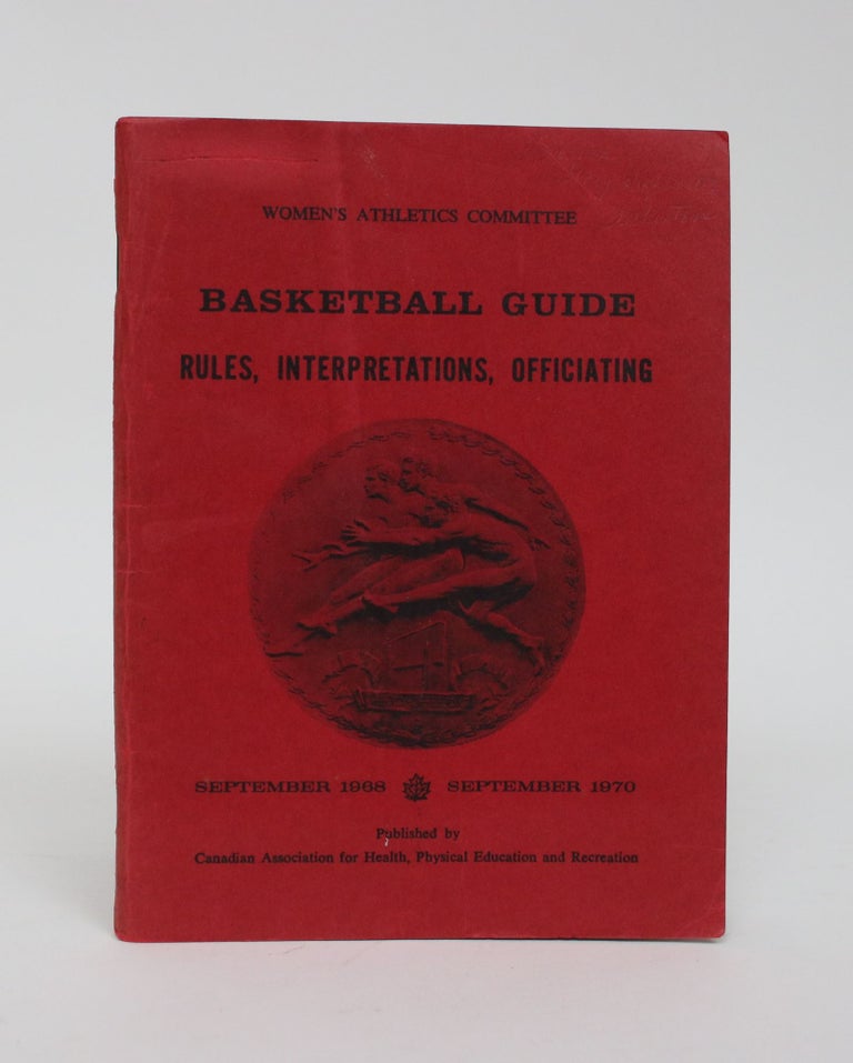 Item #006318 Basketball Guide: Rules, Interpretations, Officiating. Women's Athletics Committee, Jean Machan.
