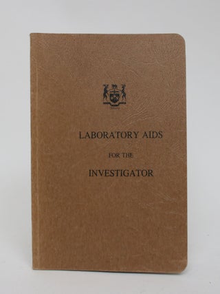Item #006342 Laboratory Aids for the Investigator. The Centre of Forensic Sciences Public Safety...
