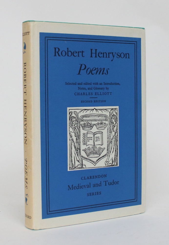 Item #006432 Robert Henryson: Poems. Robert Henryson, Charles Elliott.