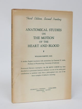 Item #006471 Exeritatio Anatomica De Motu Cordis Et Sanguinis in Animalibus. William Harvey,...