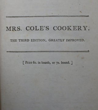 The Lady's Complete Guide; or Cookery in All Its Branches