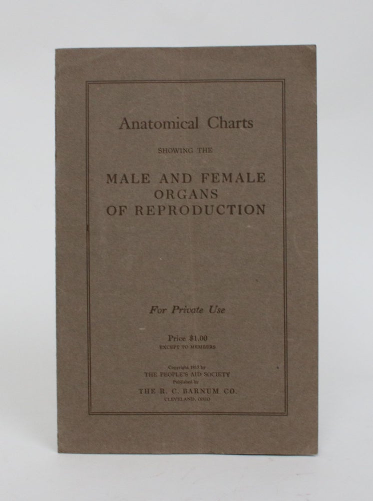 Item #006572 Anatomical Charts showing the Male and Female Organs of Reproduction. The People's Aid Society.