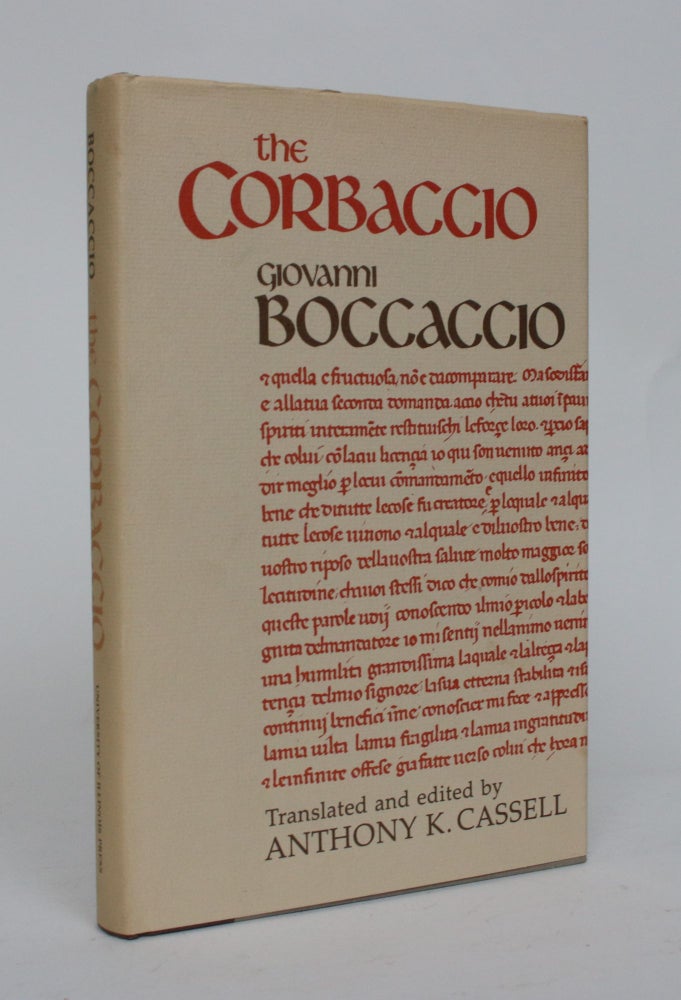 Item #006776 The Corbaccio. Giovanni Boccaccio, Anthony K. Cassell.