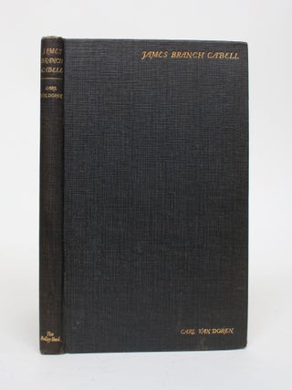 Item #006837 James Branch Cabell. Carl Van Doren