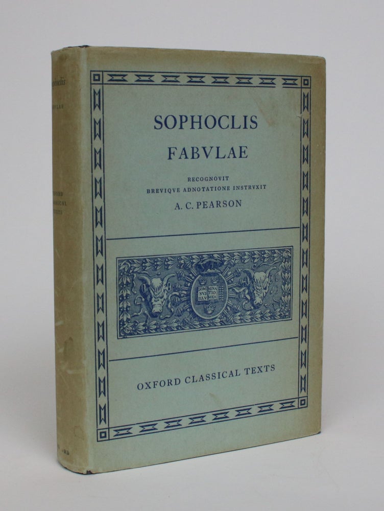 Item #006909 Sophocles Fabulae. Sophocles, A. C. Pearson.