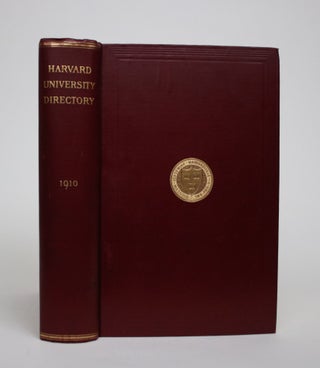 Item #007032 Harvard University Directory: A Catalogue of Men Now Living Who Have Been Enrolled...