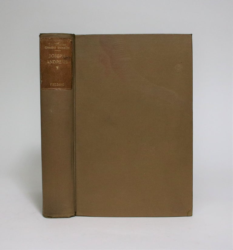 Item #007127 The History of the Adventures of Joseph Andrews and His Friend Mr. Abraham Adams. Henry Fielding.