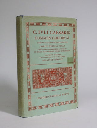 Item #007304 C. Ivli Caesaris Commentariorum, Pars Posterior Qua Continentur: libri III de bello...