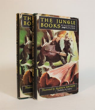 Item #007327 The Jungle Books [2 vols]. Rudyard Kipling