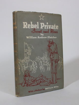Item #007355 Rebel Private Front and Rear. William Andrew Fletcher