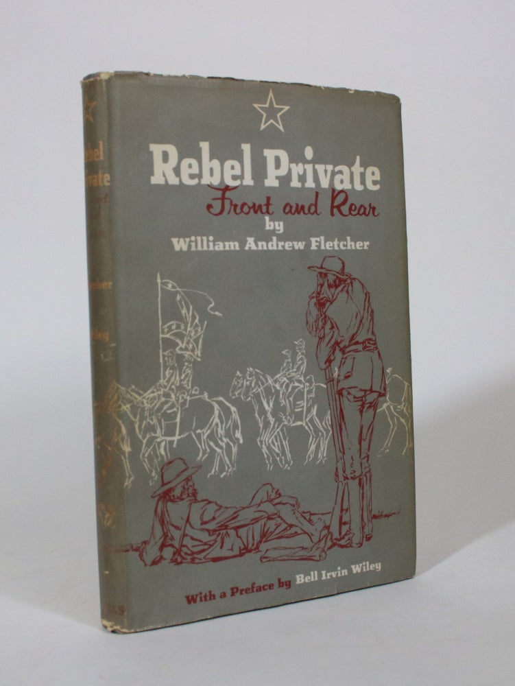 Item #007355 Rebel Private Front and Rear. William Andrew Fletcher.