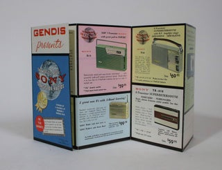 Item #007367 Gendis Presents The World's Best...Sony Transistor Radios