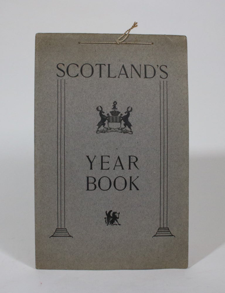 Item #007381 Scotland's Year Book. Rev. Bernard Copping, compiler.
