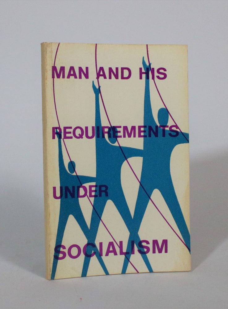 Item #007432 Man and His Requirements Under Socialism. B. M. Mocholov.