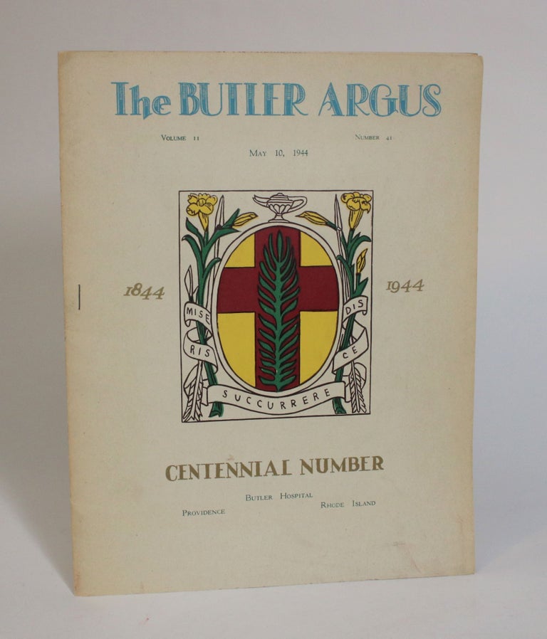 Item #007510 The Butler Argus, Volume 11 Number 41, May 10, 1944. Butler Hospital.