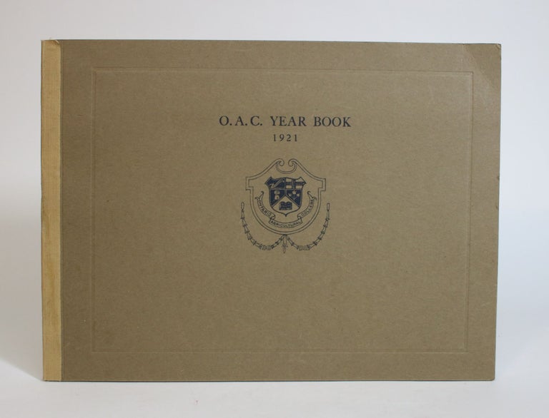 Item #007511 O.A.C. Yearbook 1921. Ontario Agricultural College.