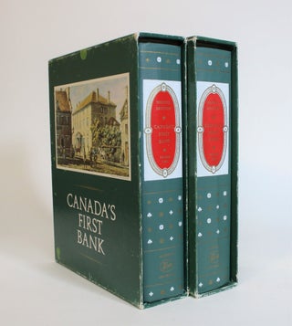 Item #007574 Canada's First Bank: A History of the Bank of Montreal [2 vols]. Merrill Denison