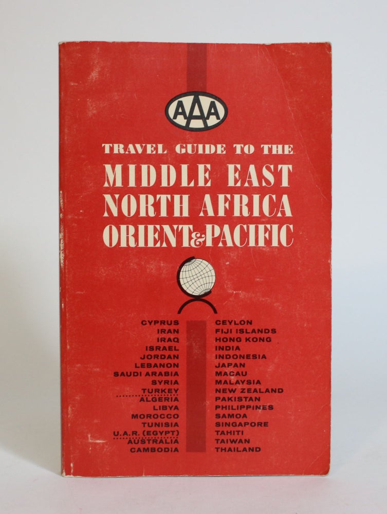 Item #007709 1968-69 AAA Travel Guide to The Middle East, North Africa, Orient, and Pacific. Inc AAA World-Wide Travel.
