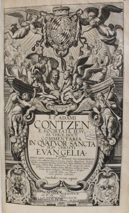 E Societie Iesv, SS. Theol. Doct. Commentaria Inquatvr Sancta IE SV Christi Evangelia.