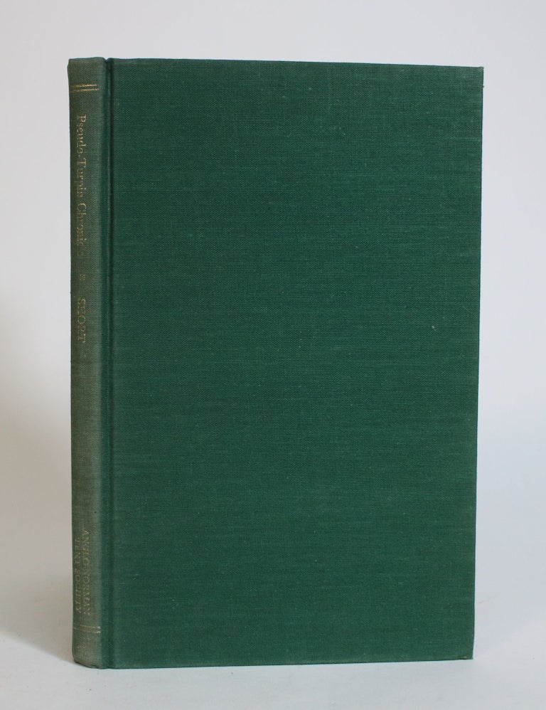 Item #008000 The Anglo-Norman Pseudo-Turpin Chronicle of William De Briane. William De Briane, Ian Short.